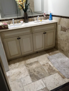 Custom Cabinetry and Tile