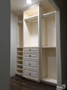 Custom Master Closet Cabinetry  