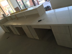 Custom Office Desk Construction